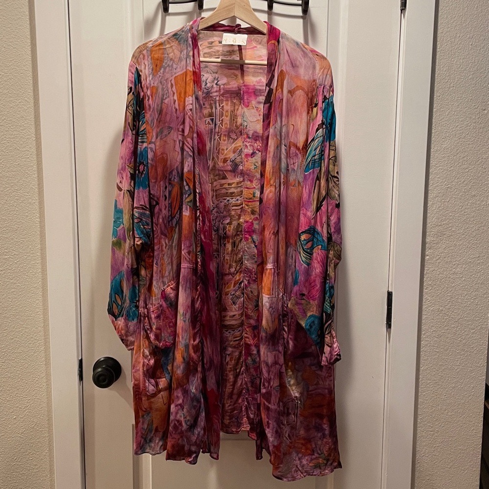 Uru Hand dyed kimono